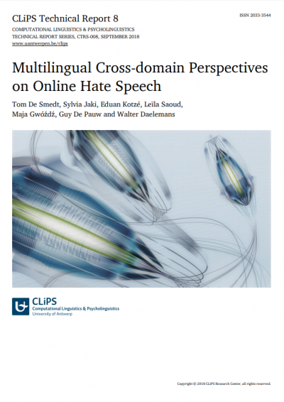 Multilingual Cross-domain Perspectives on Online Hate Speech